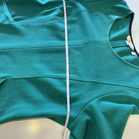 Ellen Ottoman Dress in Wild Meadow (light green) - size 10P - Picture 3 of 6